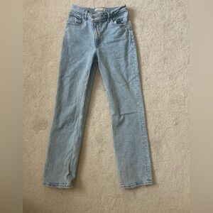 Abercrombie & Fitch Blue Straight Leg Jeans